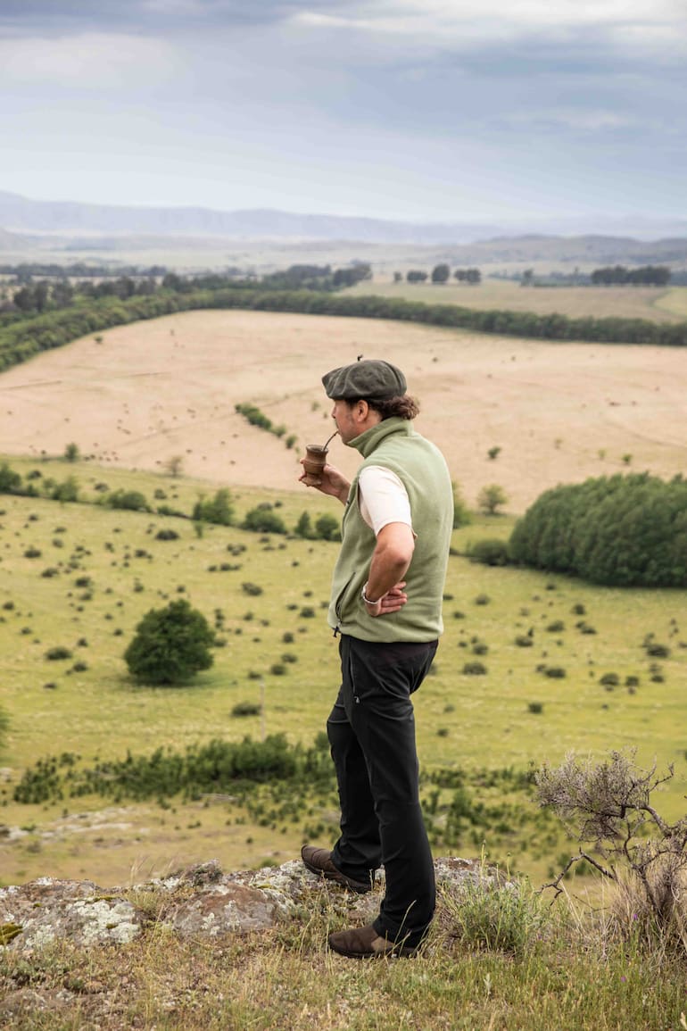 El paisaje poco monótono de la Comarca de la Ventana.