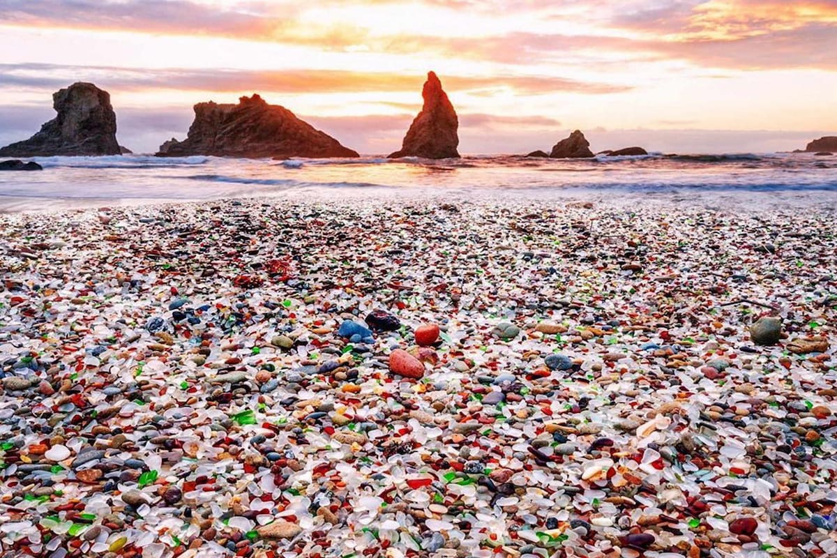 El paisaje sobre la playa es una atracción reciente de los amantes de la naturaleza