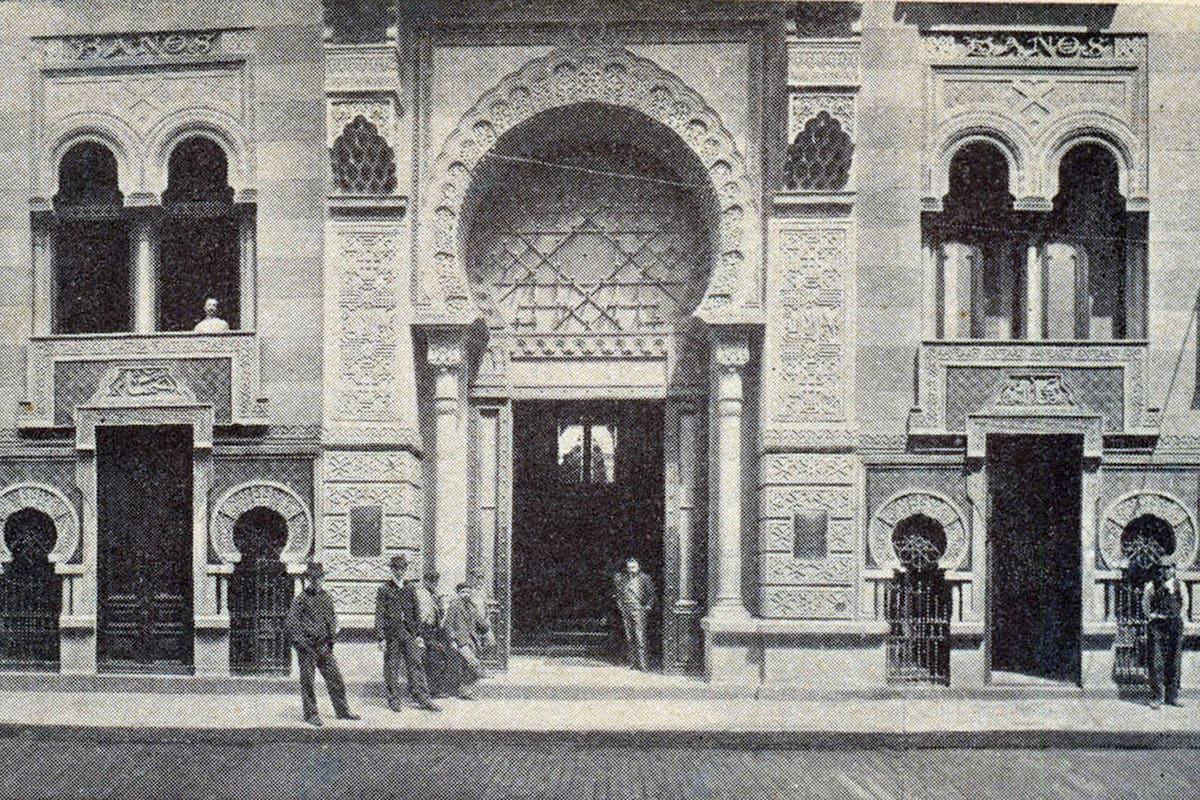 El Palacio Árabe, obra del arquitecto español Antonio Menéndez