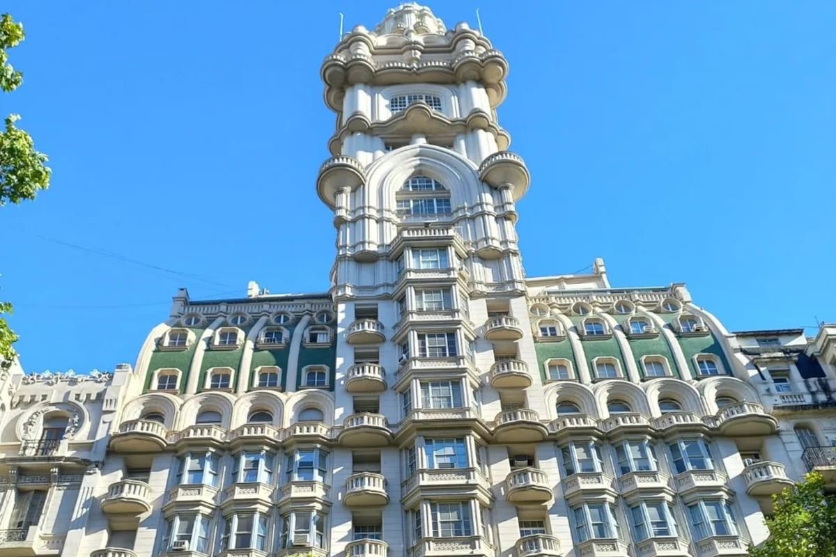 El Palacio Barolo fue inaugurado el 7 de julio de 1923 y es uno de los edificios más emblemáticos de la Avenida de Mayo