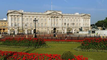 El palacio de Buckingham.