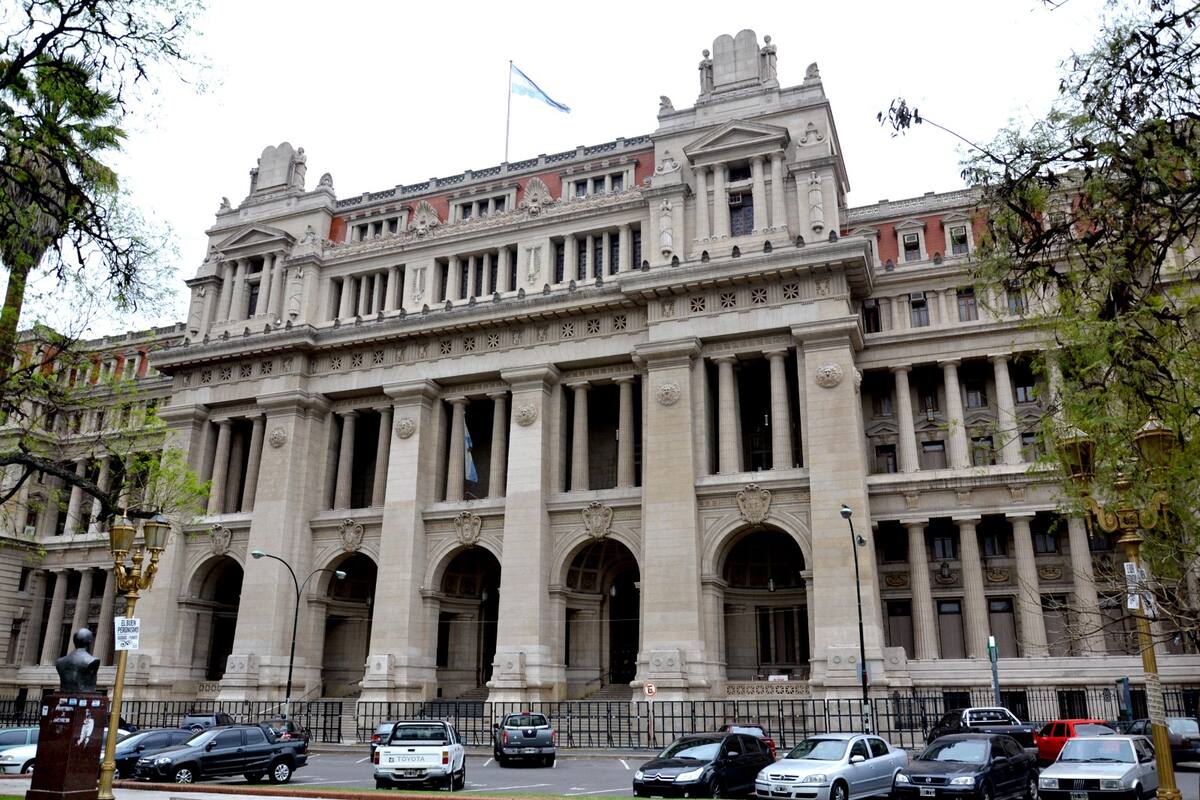 El Palacio de Justicia, sede de la Corte Suprema