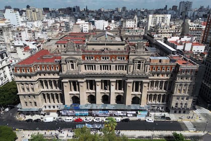 El Palacio de Justicia, sede de la Corte Suprema