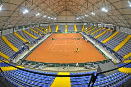 El Palacio de los Deportes, el escenario elegido para la Copa Davis entre Colombia y Argentina