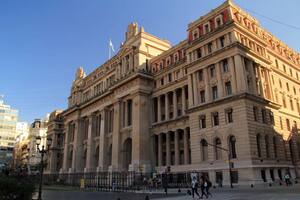 El Palacio de Tribunales, sede de la Corte Suprema de Justicia