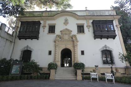 El palacio es de estilo neocolonial