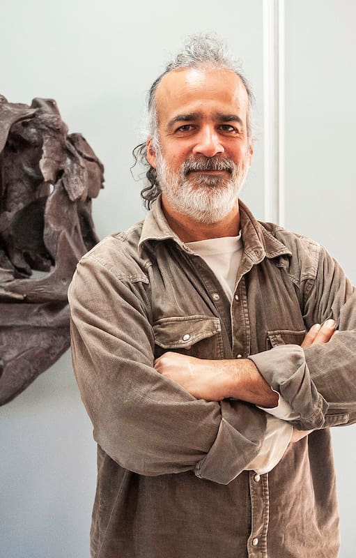 El paleontólogo Sebastián Apesteguía en la Fundación Azara