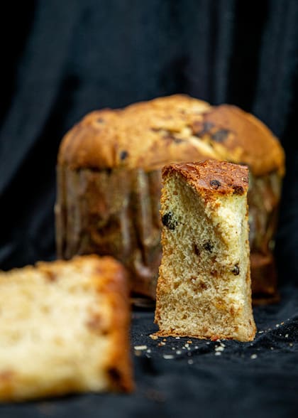 El pan dulce o panettone es un postre tradicional italiano que se volvió popular en la Argentina en Navidad hace más de 100 años