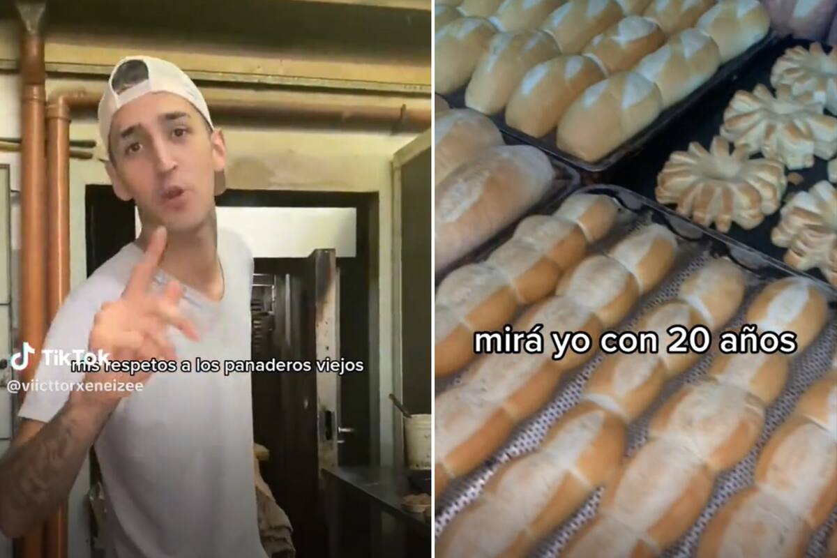 El panadero que es furor en las redes sociales y da "tips" de decoración de facturas