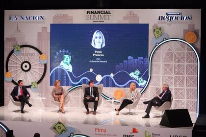 El panel "¿Dónde invertir el dinero", en la última Financial Summit