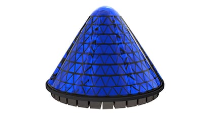 El panel V3 Spin Cell, un modelo del equipo de diseño Nectar Design
