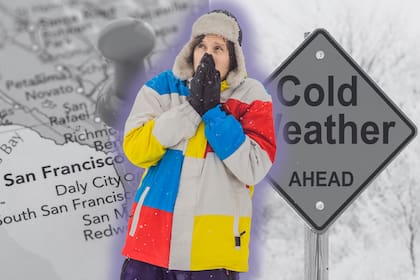 El panorama climático para California anticipa condiciones frías, mayormente desde el domingo