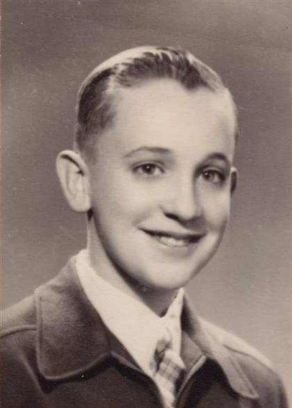 El Papa, cuando era un adolescente de Flores