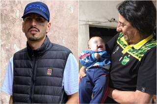 El padre de El Noba conoció a su supuesto nieto y accedió a hacerse una prueba de ADN