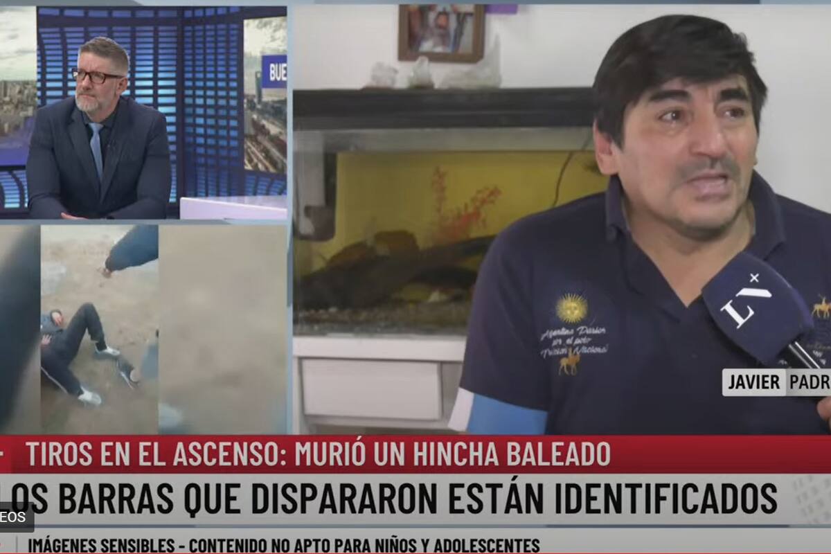 El papá de la víctima fatal de Luján responsabilizó a Sergio Berni y a la policía bonaerense de que todavía no haya detenidos