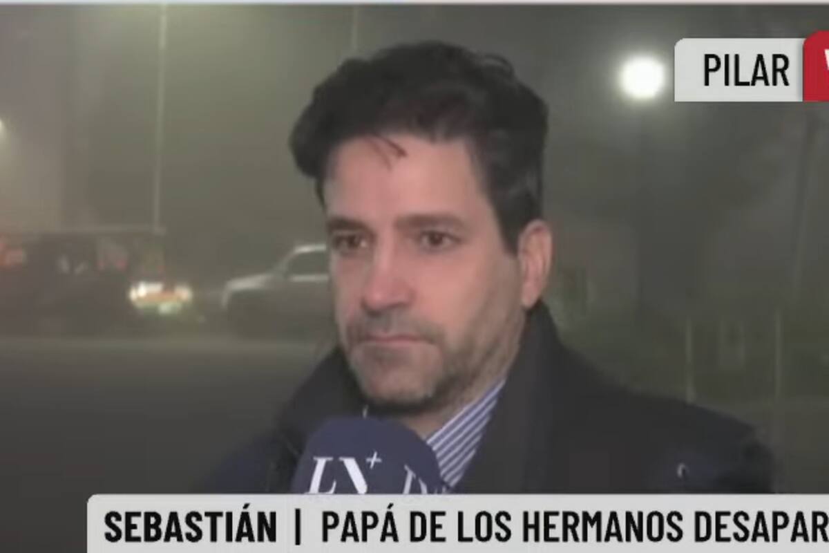 El papa de los hermanos desaparecidos habló con LN+
