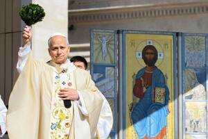 El Papa, en la misa de Pascuas