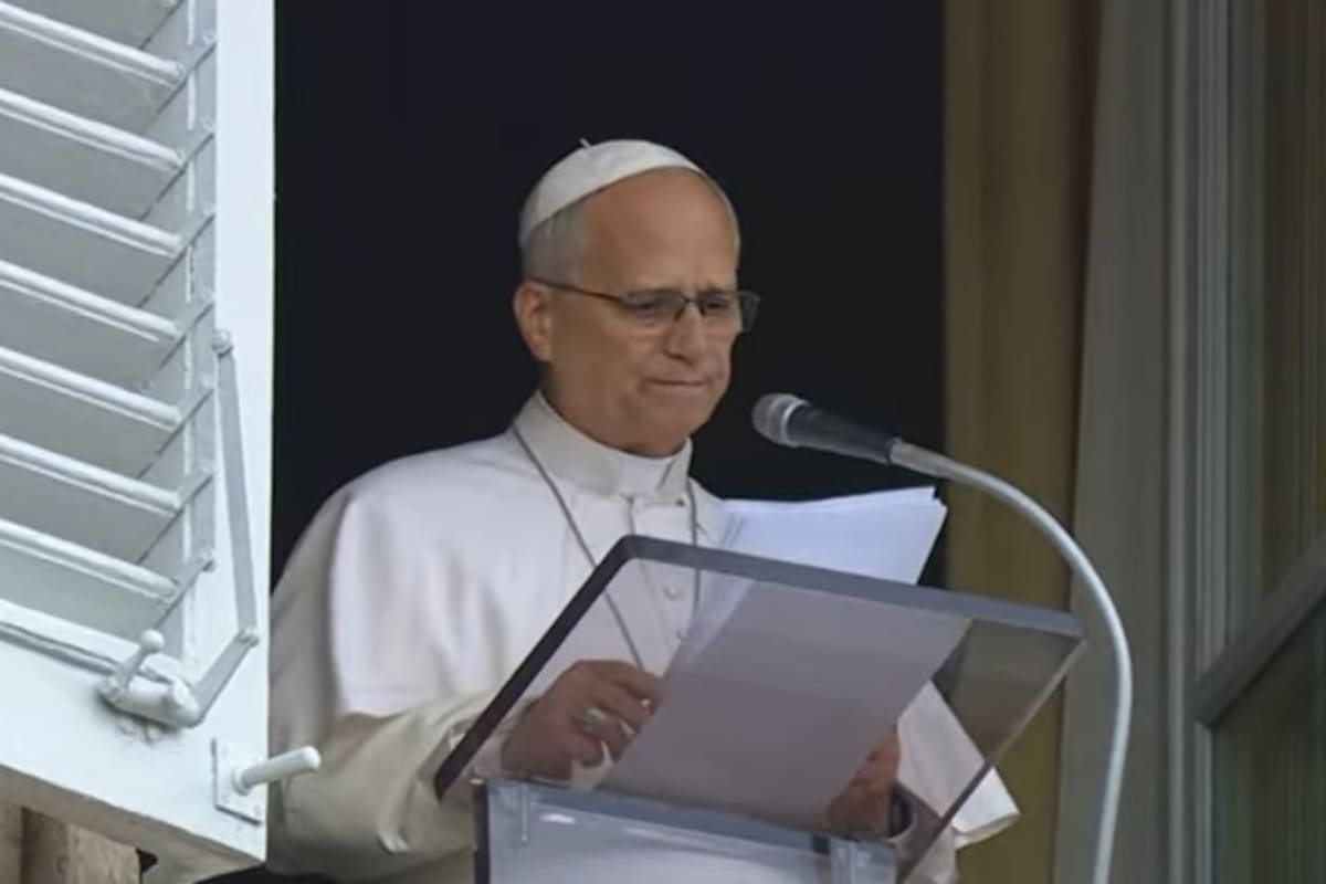 El Papa encabezó el Angelus