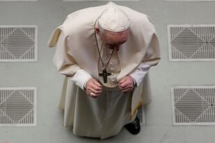 El papa Francisco durante su audiencia general semanal en el Vaticano, el miércoles 19 de enero de 2022