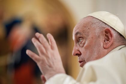 El papa Francisco durante una entrevista con The Associated Press en el Vaticano, el martes 24 de enero de 2023