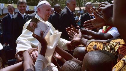 El papa Francisco en África