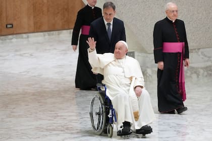El papa Francisco fue internado este 14 de febrero (AP Foto/Gregorio Borgia)