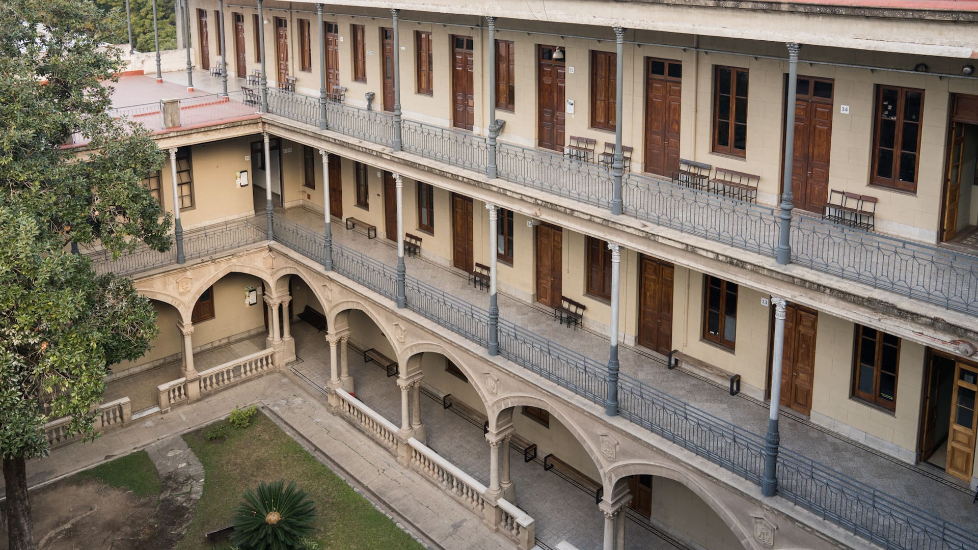 El papa Francisco ocupó la habitación 223 del Colegio Inmaculada Concepción.