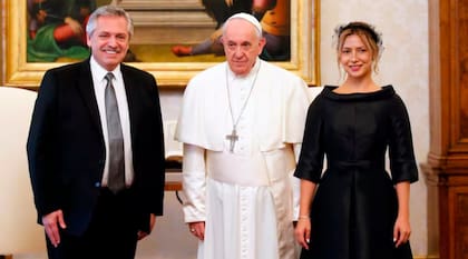 El papa Francisco recibió a Alberto Fernández y a Fabiola Yañez en 2020