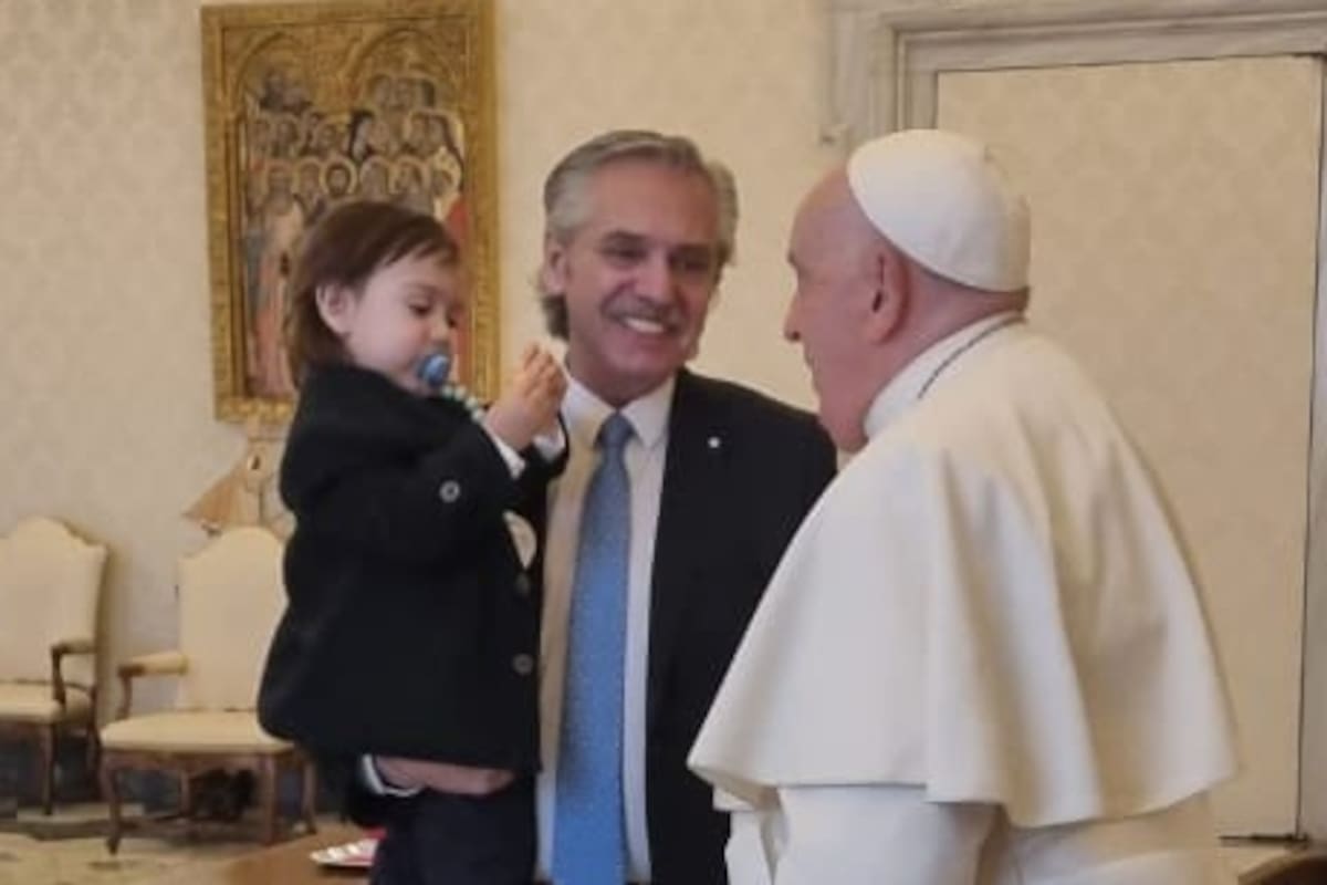 El papa Francisco recibió al expresidente, Alberto Fernández