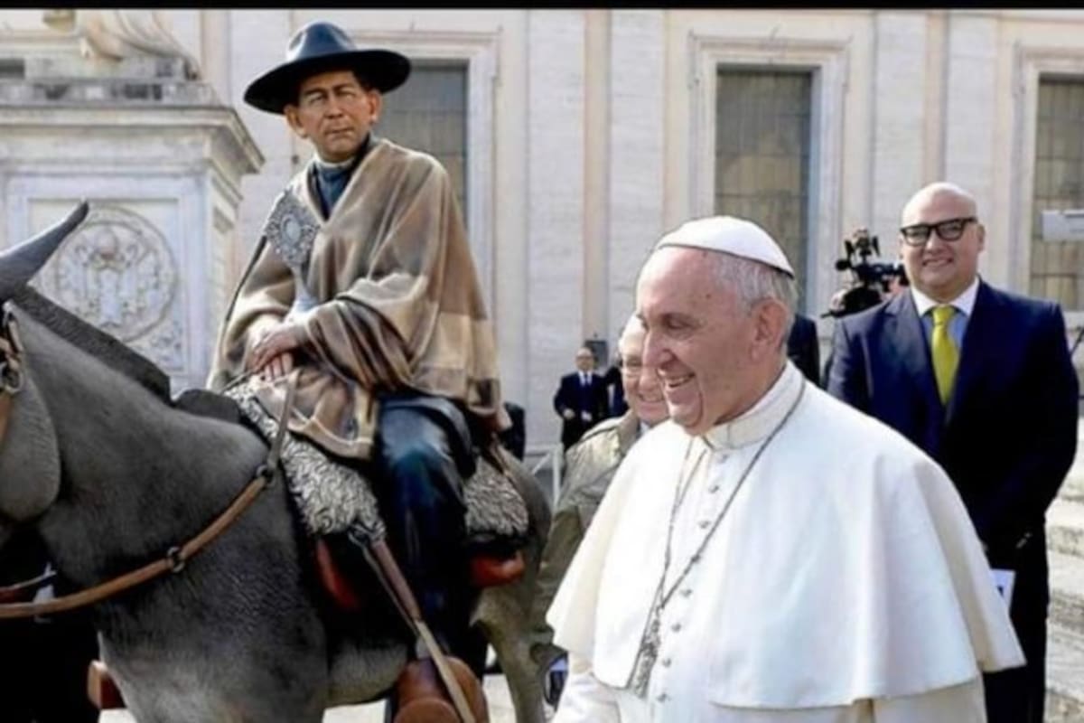 El Papa Francisco santificó a Brochero en 2016