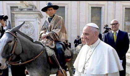 El papa Francisco santificó a Brochero en 2016