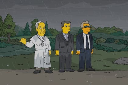 El papa Francisco tuvo pocas apariciones en Los Simpson y en ninguna de ellas interactuó con los personajes
