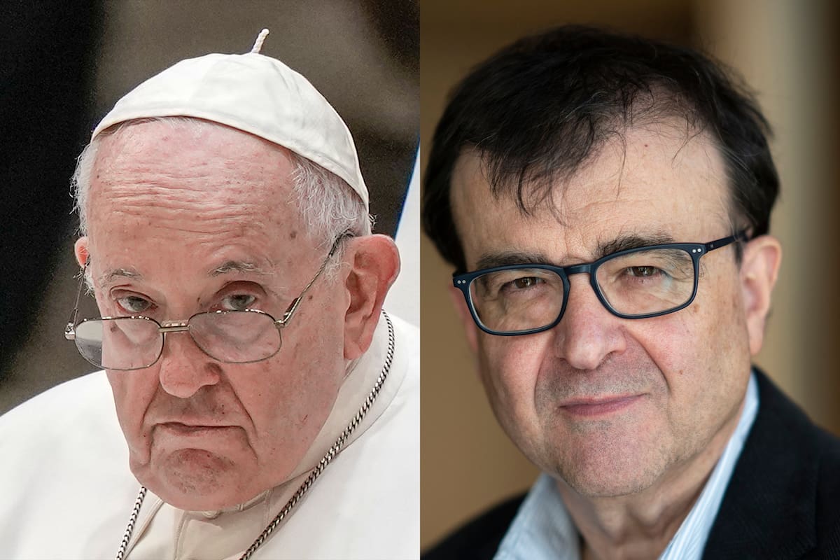 El papa Francisco y el escritor español Javier Cercas viajaron a Mongolia en 2023