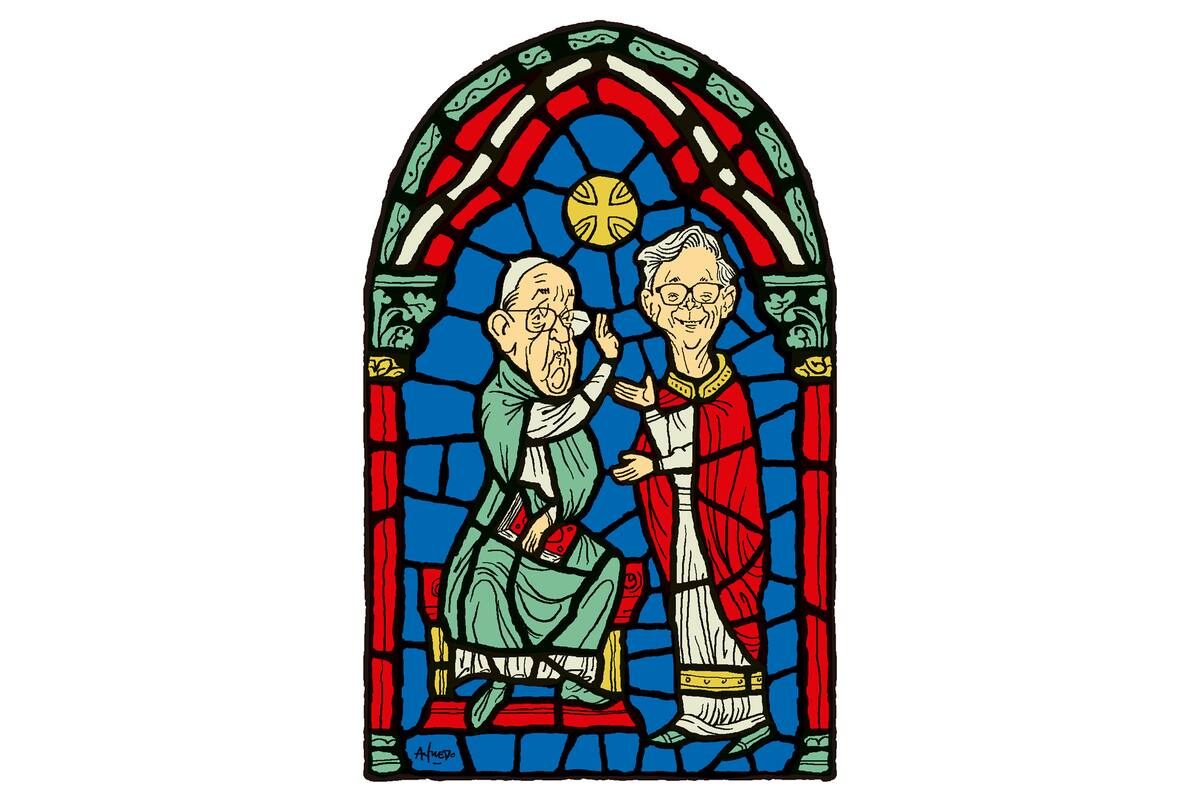 El Papa Francisco y Monseñor García Cuerva