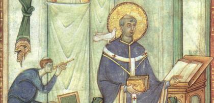 El Papa Gregorio Magno también realizó una importante labor de escritura, con textos de divulgación religiosa que fueron muy importantes en su época