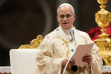 El papa León XIV recuerda el sufrimiento de Gaza en su primera homilía navideña y pide paz