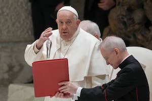 El Papa resaltó la importancia del acuerdo (AP foto/Andrew Medichini)