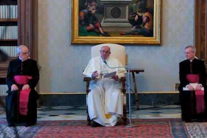 El Papa realiza su misa matutina por streaming