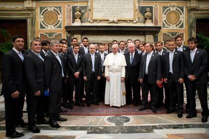 El Papa y la selección argentina