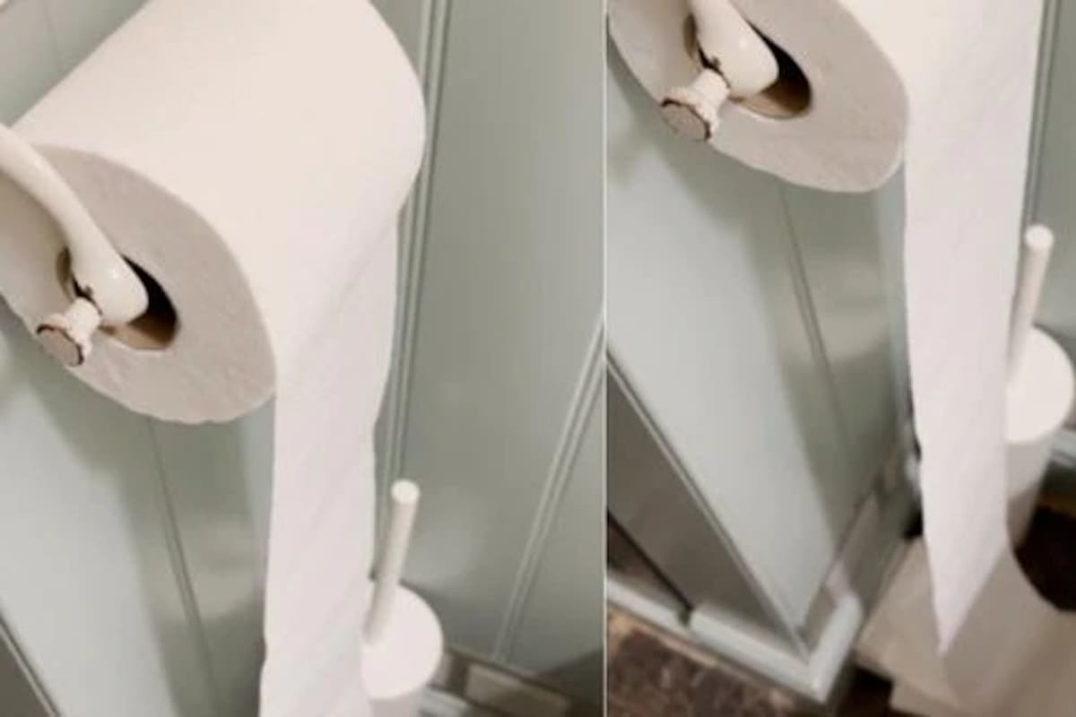 El papel continúa desenrollándose solo en un baño supuestamente embrujado