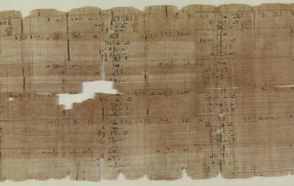 El papiro de Ahmes es el más conocido y extenso de los documentos que arrojan algunas ideas sobre el enfoque de las matemáticas de los antiguos egipcios