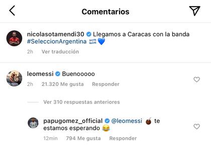 El Papu le dijo a Leo que lo esperan con los mates