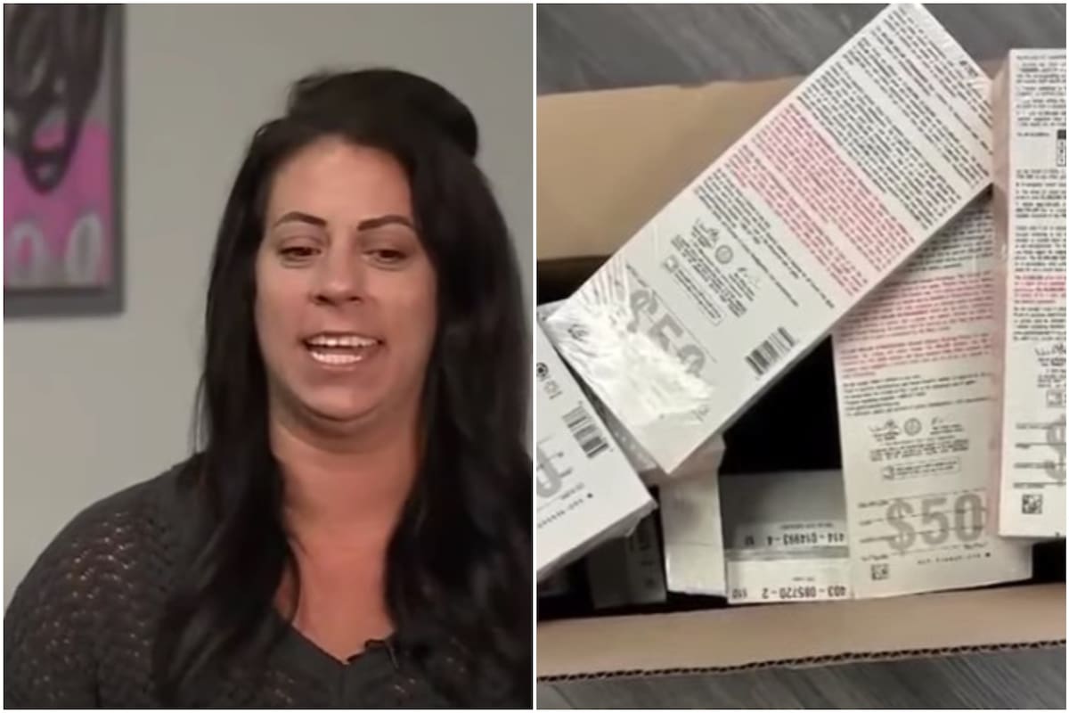 El paquete de la lotería llegó por error a la casa de la estadounidense