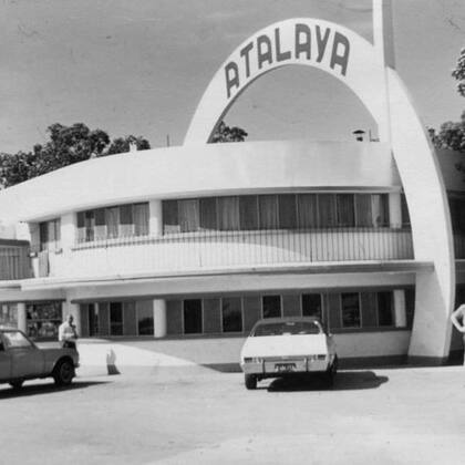 El parador Atalaya en sus orígenes.