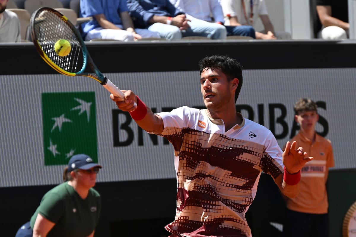 El paraguayo Adolfo Daniel Vallejo recibió una multa histórica por sus dichos tras la eliminación en Roland Garros