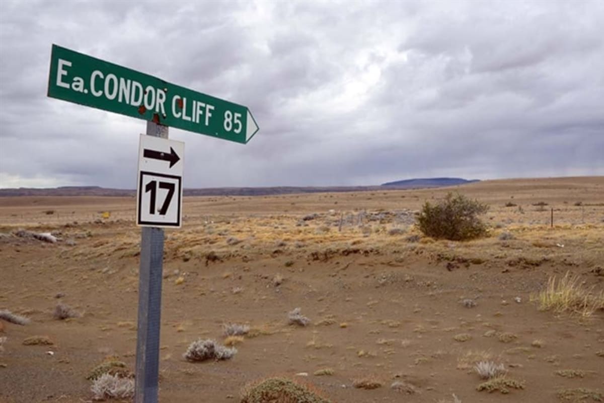 El paraje donde se instalarán las represas, en Santa Cruz