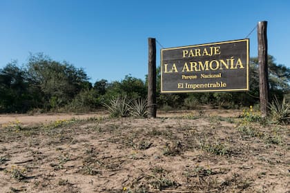 El Paraje La Armonía oficia de base de servicios para el PN El Impenetrable