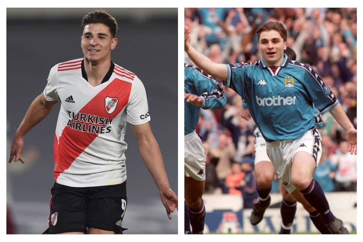 El parecido entre Álvarez y Kinkladze generó furor en las redes