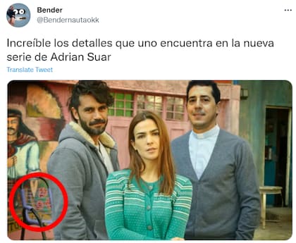El parecido entre Lamothe y Eduardo Wado de Pedro fue otro de los puntos destacados por los internautas.