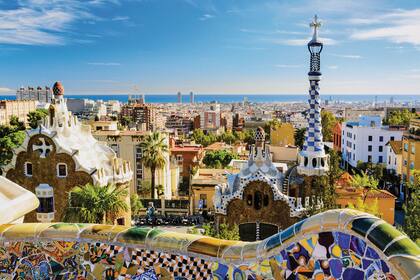 El Park Güell, a puro color